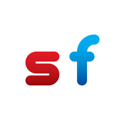 sf logo initial blue and red