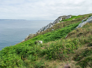 Fototapeta na wymiar Crozon peninsula in Brittany