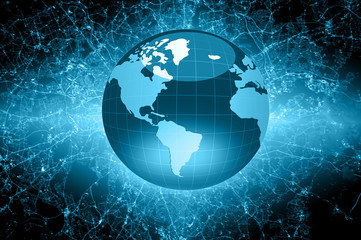 Best Internet Concept of global business from concepts series. Elements of this image furnished by NASA