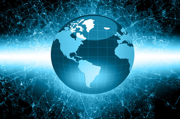 Best Internet Concept of global business from concepts series. Elements of this image furnished by NASA