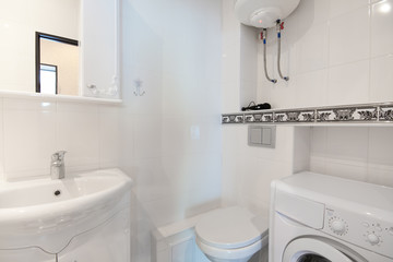 Bright bathroom. Interior Design