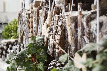 Picture of beautiful christmas interior decor