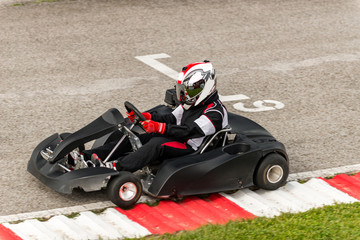 Go kart racer