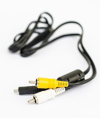 White and yellow cinch