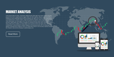 Market Analysis concept