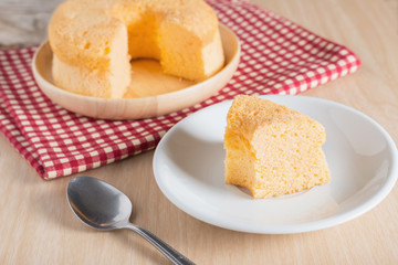 Chiffon cake.