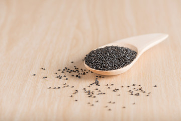 Basil seeds.