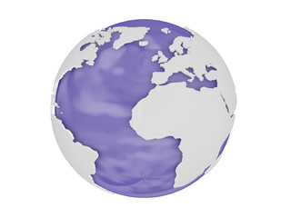 Fototapeta premium 3D world