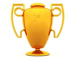 Gold trophy