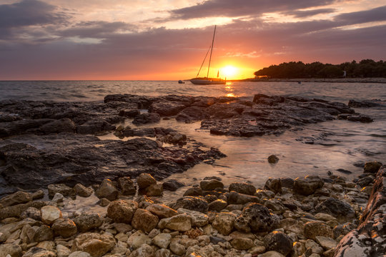 Croatia, coast of Istria near Rovinj