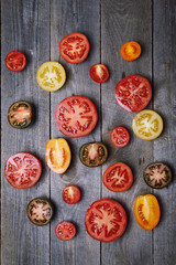 colorful tomatoes