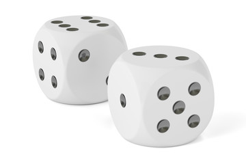 Dice, 3D rendering