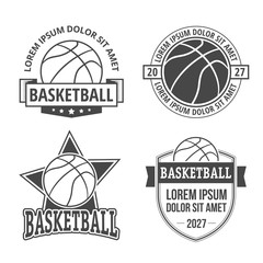 Basketball emblems
