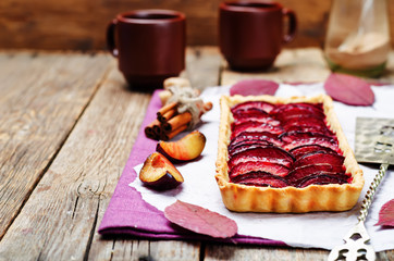 plum tart