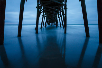 Eine Langzeitbelichtung eines Pier in South Carolina  © Jens Rother