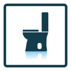 Toilet bowl icon