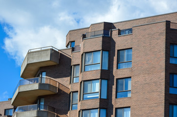 Condo buildings in Montreal © bakerjarvis