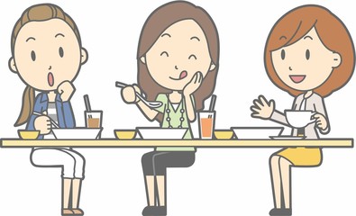 女子会ランチ