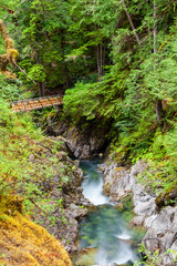 Little Qualicum Falls on Vancouver Island, Canada