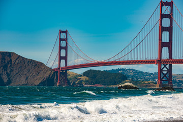 Golden Gate Bridge at Baker Beach