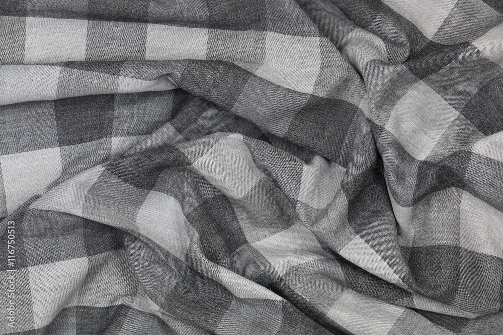Poster wavy on cloth for pattern and background