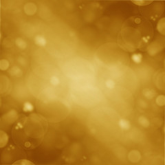 Fototapeta premium Yellow abstract background with white spot light