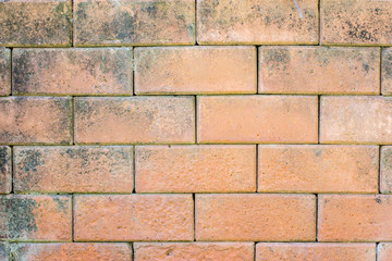 Obraz premium stone walls plastered with cement.