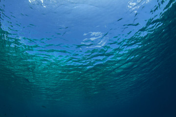 Underwater blue background