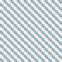 Seamless Checkered Vintage Pattern. Repetitive Texture. Plaid Tartan Ornament. Abstract Vector Pastel Background