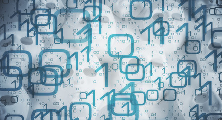 Abstract metaphor cyber space