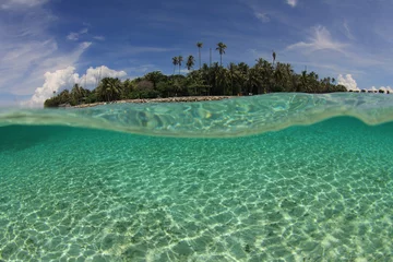 Badezimmer Foto Rückwand Insel Tropische Insel und Meer