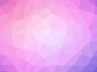 Obraz premium Abstract purple pink gradient polygon shaped background
