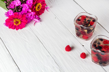 jelly of raspberry and shadberry