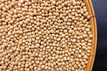 Soy beans for background