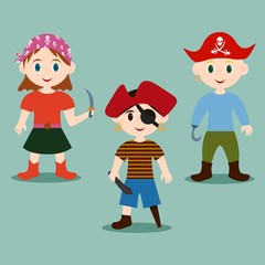 Pirate kids