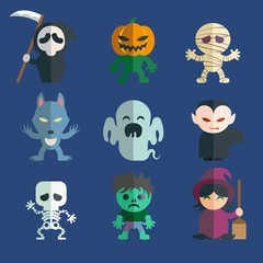Halloween character pack