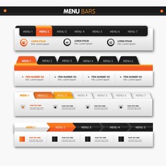 Menu bars web elements