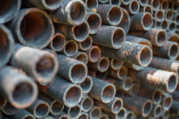 metal pipes
