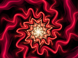 Fototapeta premium Abstract fractal. Fractal art background for creative design. Decoration for wallpaper desktop, poster, cover booklet, card. Psychedelic. Print for clothes, t-shirt.