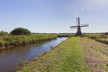 Historische Sch&ouml;pfm&uuml;hle in Honigfleth bei Wilster