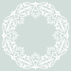 Elegant Vector Ornament in the Style of Barogue