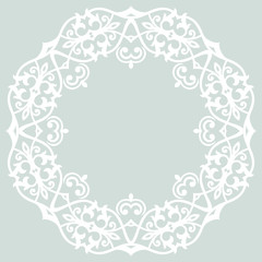 Elegant Vector Ornament in the Style of Barogue