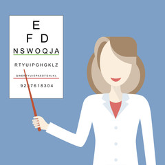 Doctor Woman Ophthalmologist