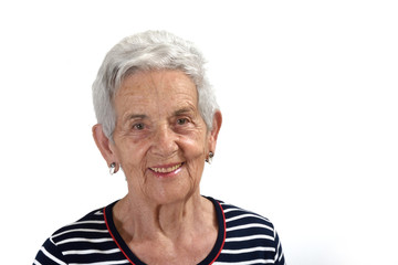 Portrait of a senior woman