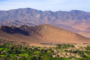 Dry hills of Morocco