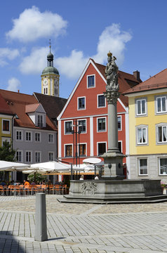 Marienplatz, Mindelheim