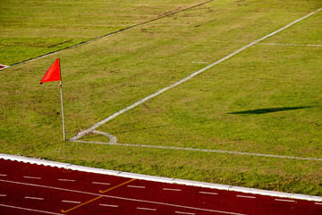 Corner flag football
