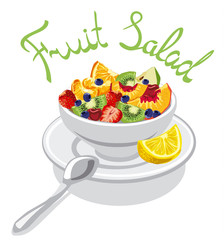 fresh fruits salad