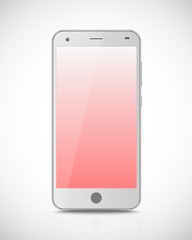 Smartphone mocup vector illustration