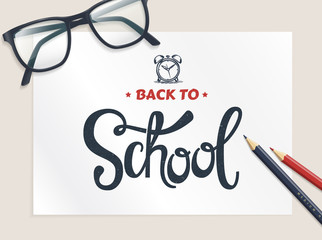 Back to school banner.